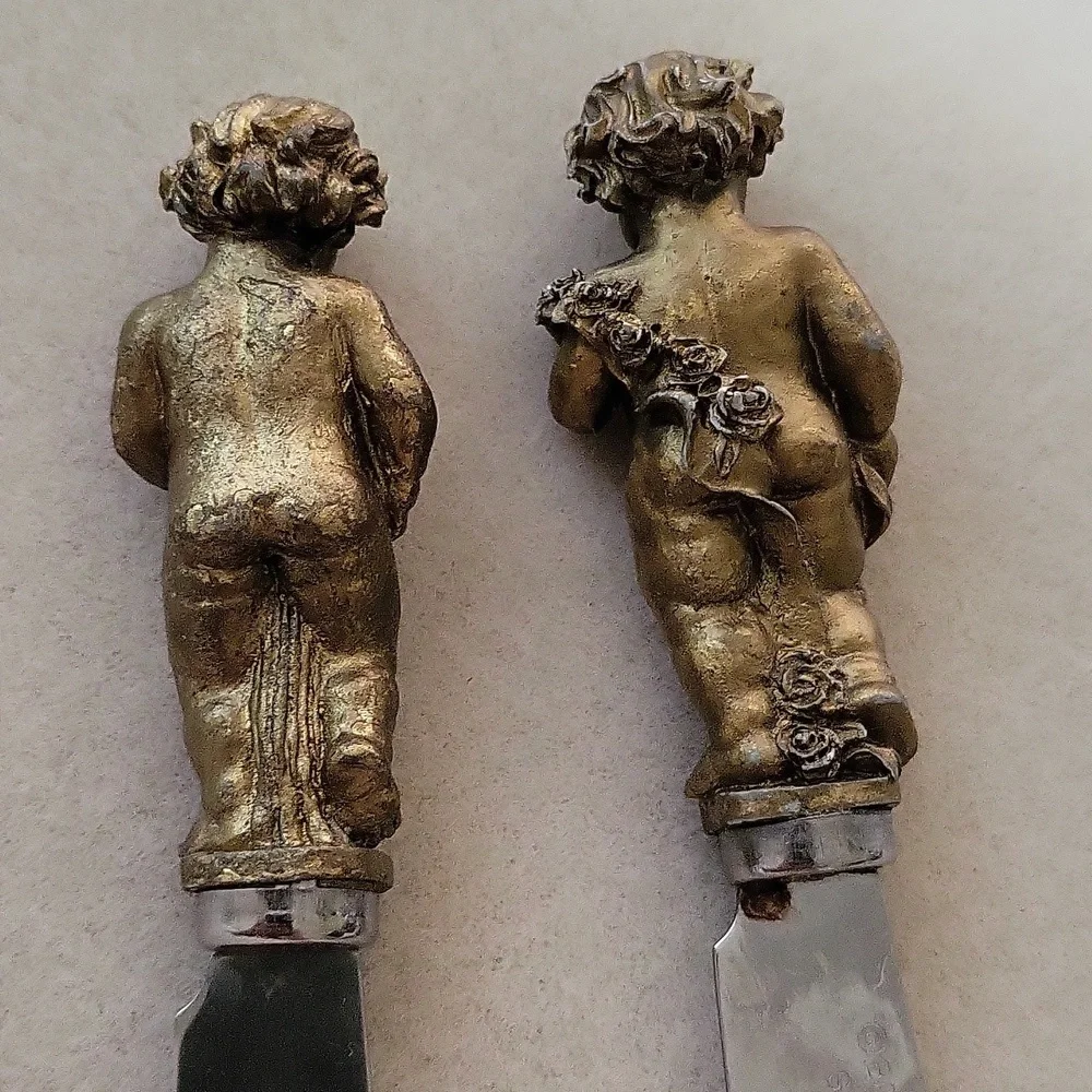 Boston Warehouse Cherub Butter Knives